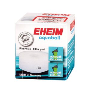 3 coussins de ouate filtrantes pour filtre Aquaball et Biopower