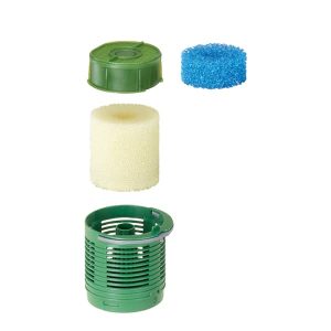 4024000 : Cuve avec cartouche filtrante et boitier avec mousse filtrante