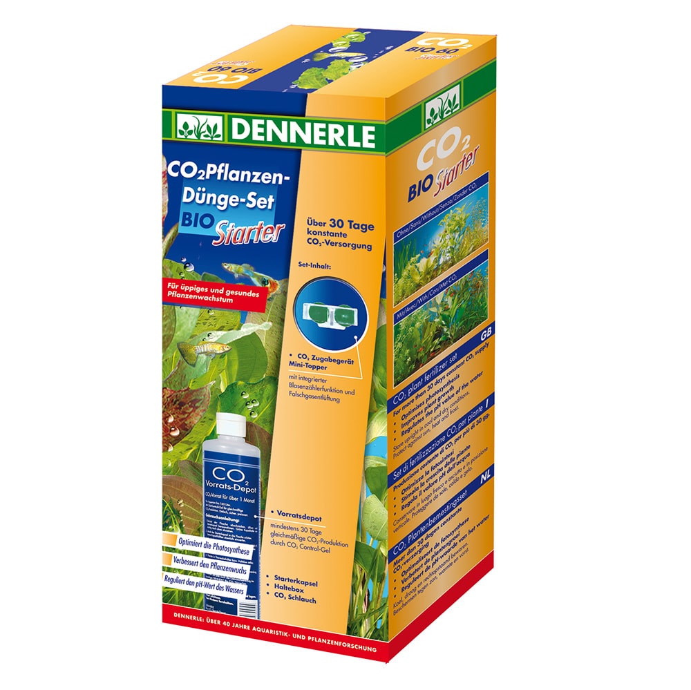 Dennerle BIO CO2 Starter Set – Système CO2 jusqu’à 60L