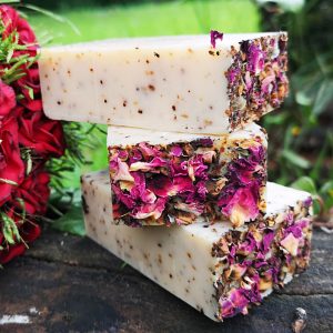 Savon hydratant et tonifiant – Rose