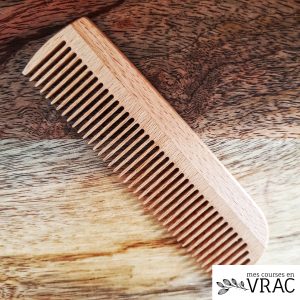 Peigne de poche en bois