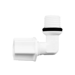 Raccord coudé JACO 1/4&Prime; et fileté 1/8&Prime;