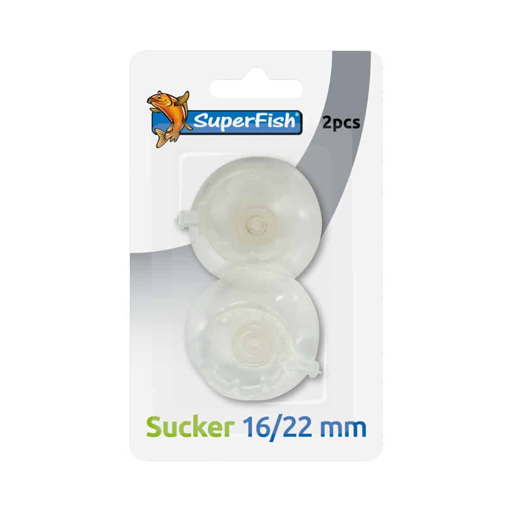 SuperFish Ventouses 16/22mm – 2pcs