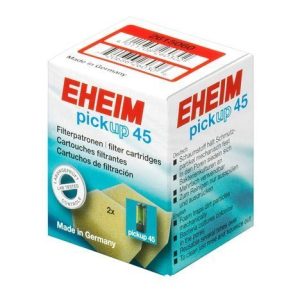 2 mousses filtrantes blanches : filtre Eheim PickUp 45