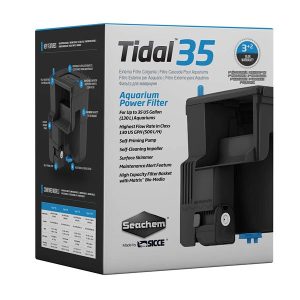 Seachem Tidal 35 : filtre pour aquarium jusqu’à 130l