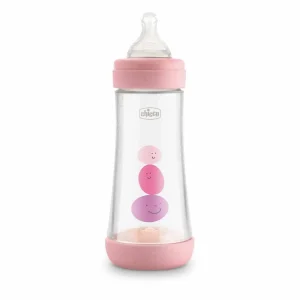 CHICCO Perfect 5 Biberon Rose 300 ml 4 M+