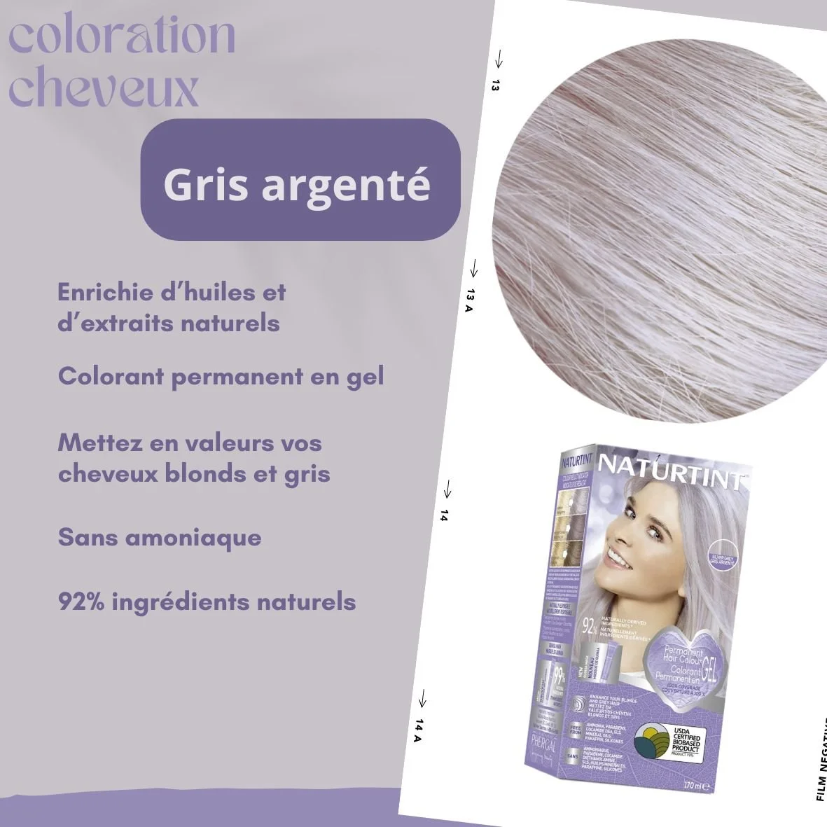 NATURTINT coloration gris argenté – Image 4