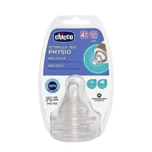CHICCO Tétine Physio Anti-Colique Fast 4m+