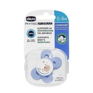 CHICCO Sucette Physio Bleu 0-6 mois