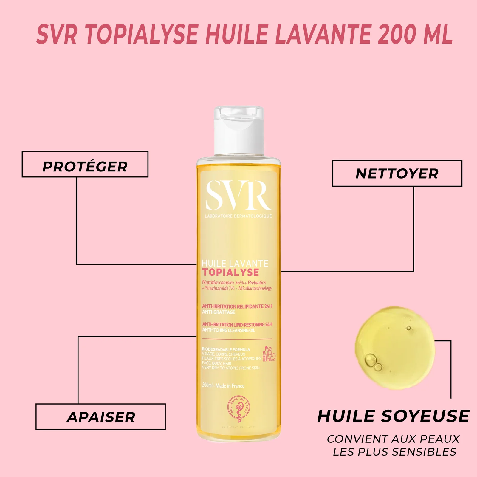 SVR Topialyse Huile Lavante 200 ML – Image 3