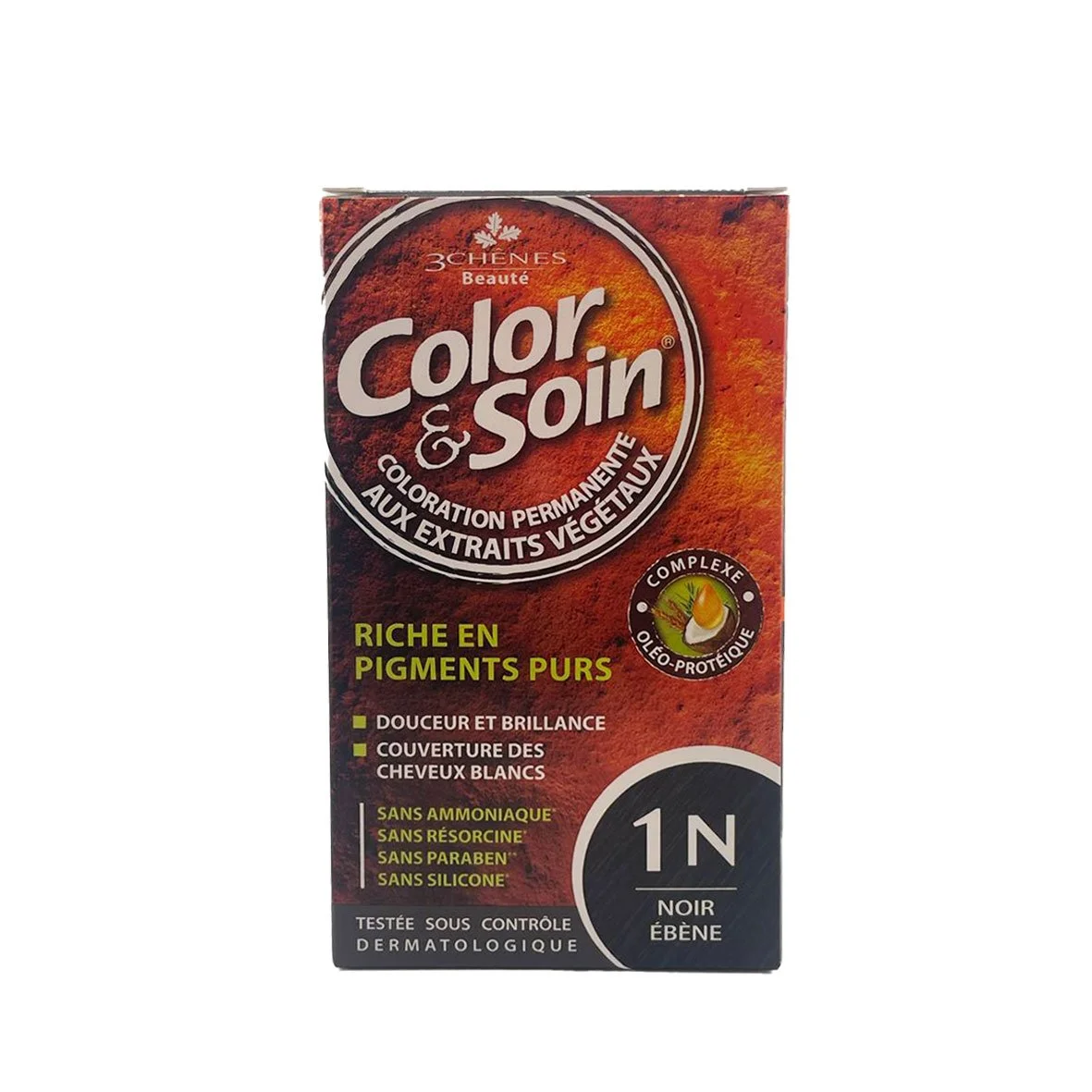 3 CHENES Color&Soin Coloration 1 N Noir