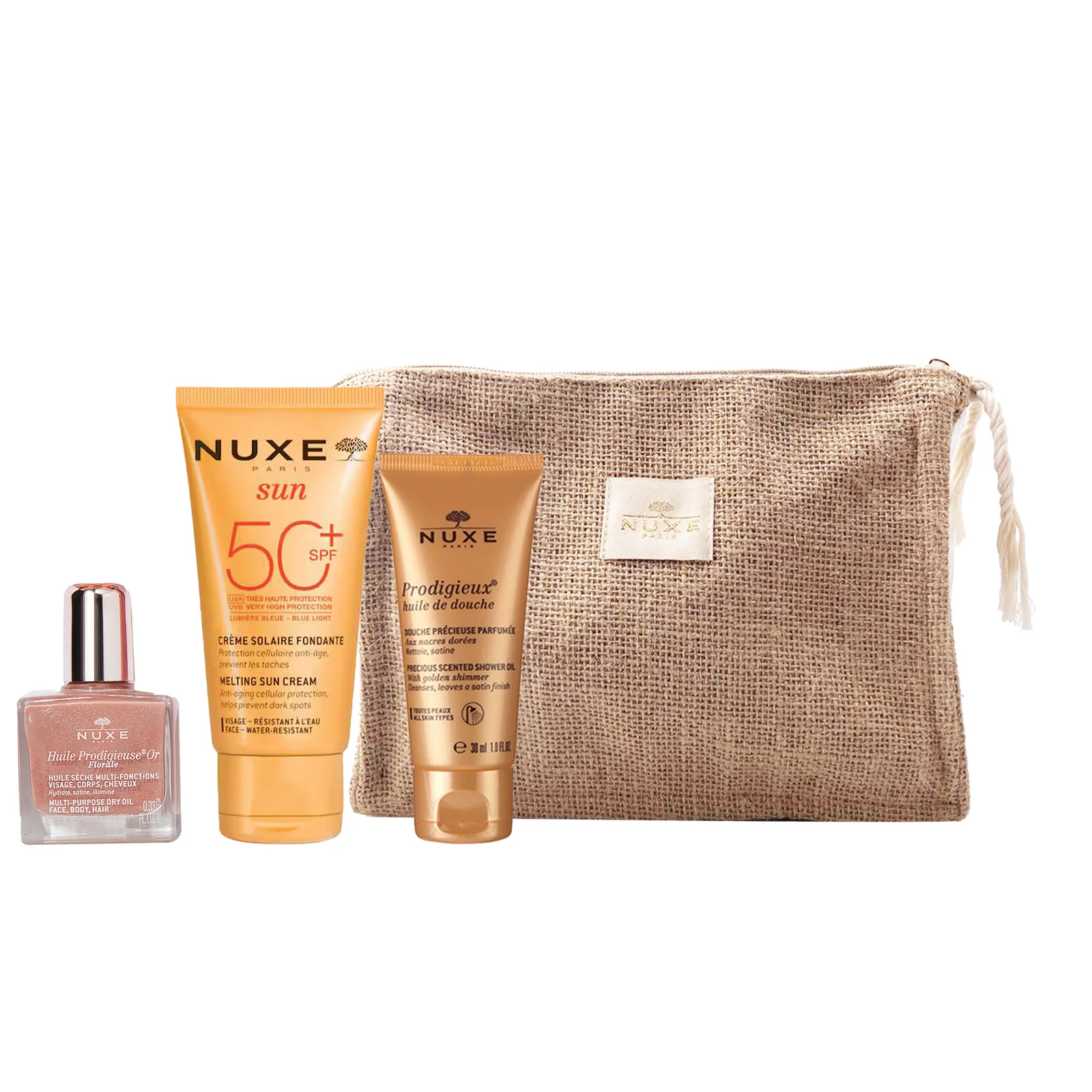 NUXE Sun Trousse Crème Solaire Fondante SPF 50