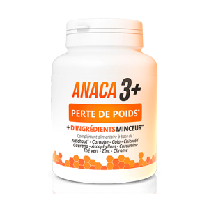 ANACA 3 PERTE DE POIDS RENFORCÉS 120 GÉLULES