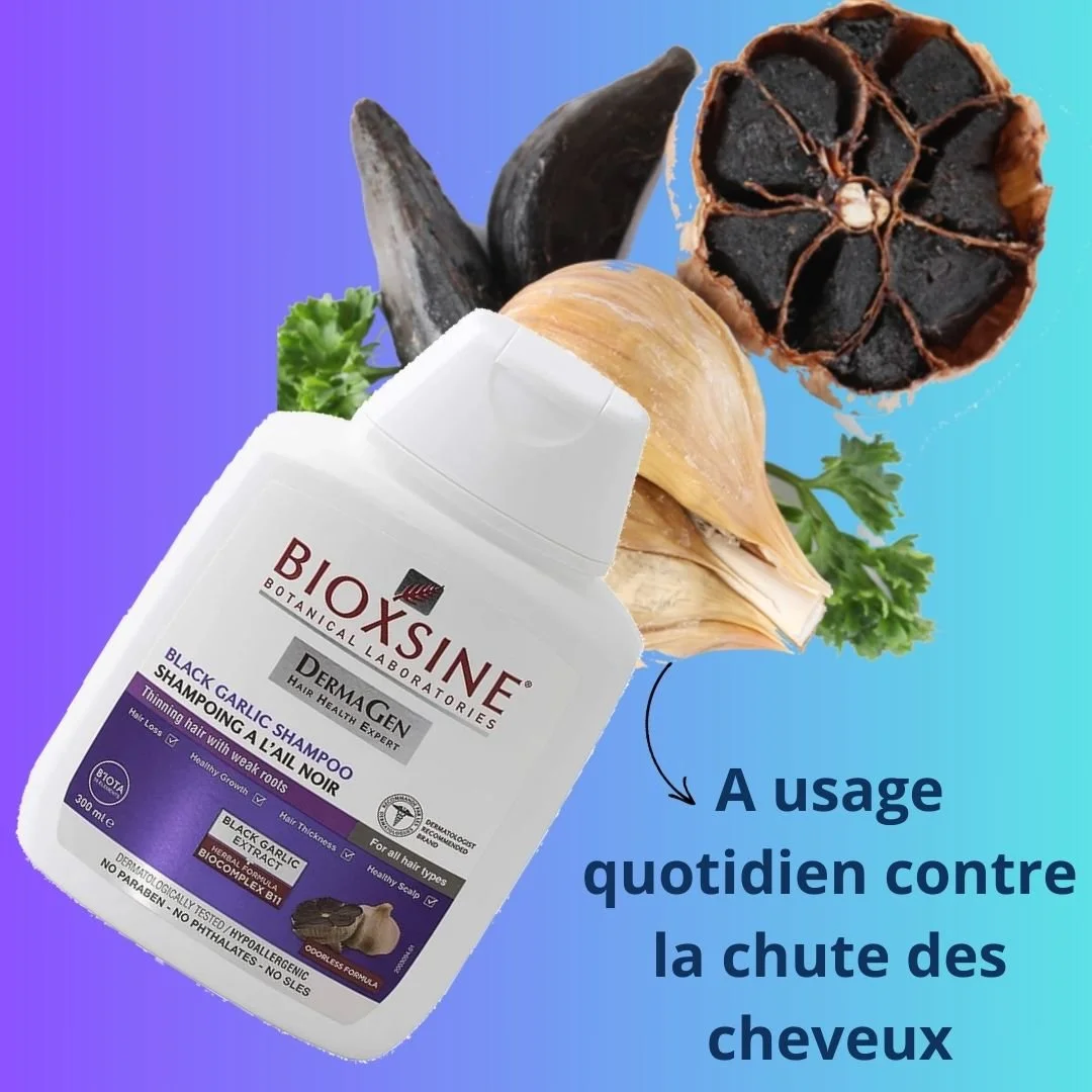 Bioxsine dermagen shampooing à l’ail noir – Image 5