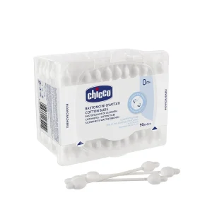CHICCO Coton Tige 0 M+ 90 Pièces