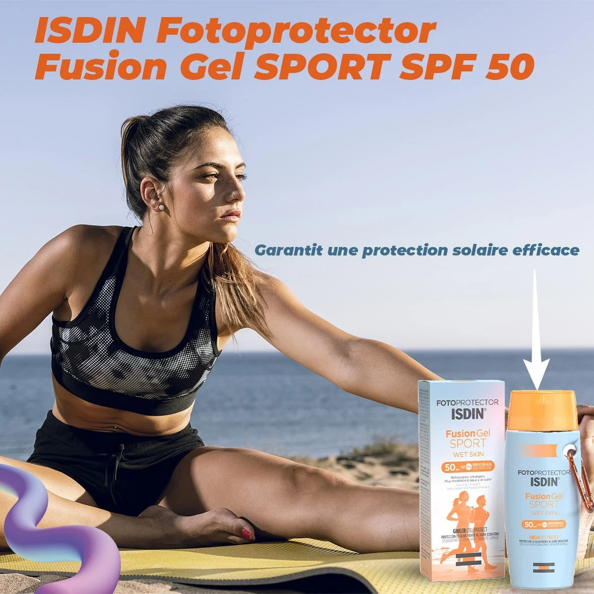 ISDIN Fotoprotector Fusion Gel SPORT SPF 50 – Image 2