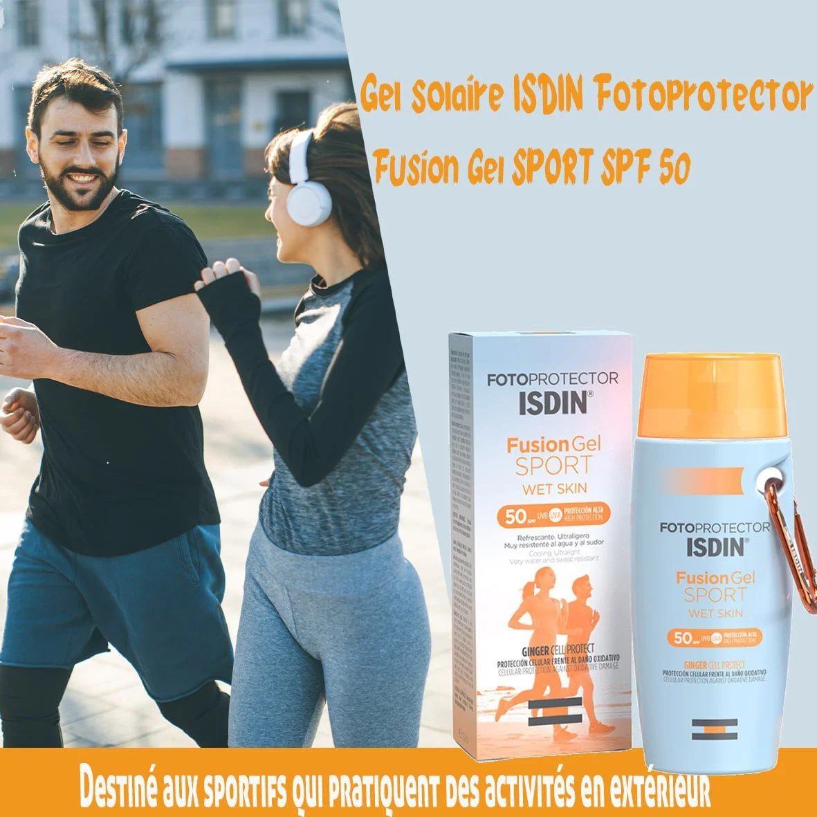 ISDIN Fotoprotector Fusion Gel SPORT SPF 50 – Image 4