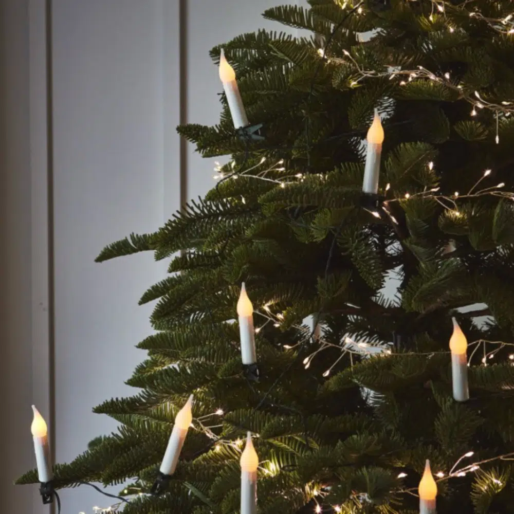 Guirlande lumineuse de Noël « 30 bougies » led à pinces – Lightstyle London