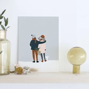 Affiche « Laurette et Armand » illustrée par My Lovely Thing